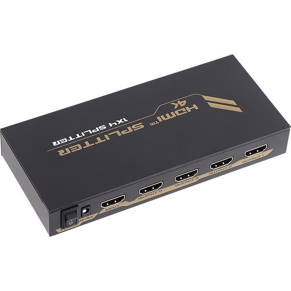 NETmate NM-PTP14C 4K 지원 HDMI 1:4 분배기