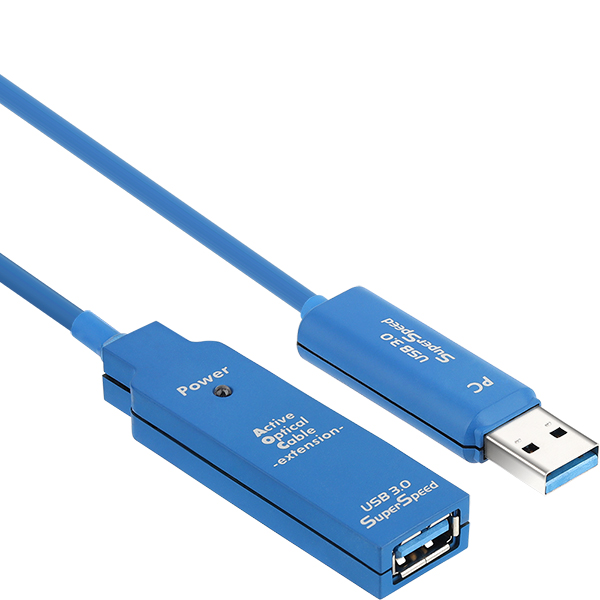 NETmate CBL-U3AOC01N-30M USB3.0 Hybrid AOC AM-AF 연장 리피터 30m