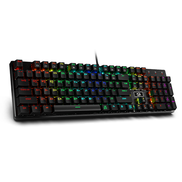 Redragon DEVARAJAS K556RGB RGB 게이밍 키보드 (적축)