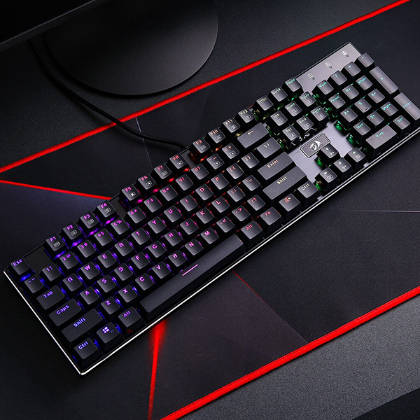 Redragon DEVARAJAS K556RGB RGB 게이밍 키보드 (갈축)