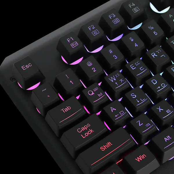 Redragon CENTAUR2 K506-1 RAINBOW 멤브레인 게이밍 키보드