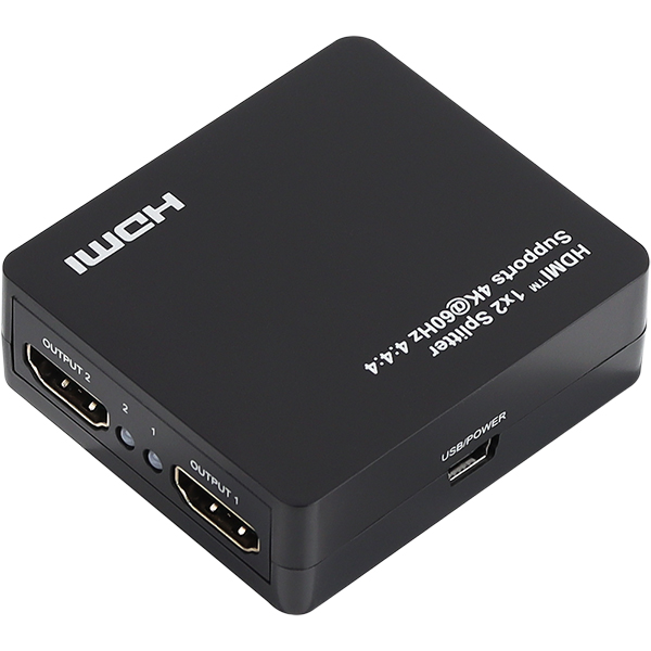 NETmate NM-PTP12M 4K 60Hz HDMI 2.0 1:2 분배기
