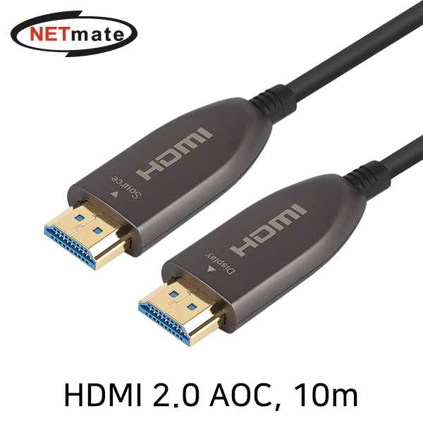 NETmate NM-HAC10 HDMI2.0 Hybrid AOC 케이블 10m
