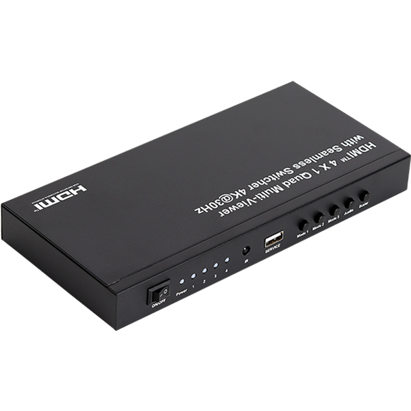 NETmate NM-PTS04 멀티뷰어 HDMI 4:1 Seamless 선택기