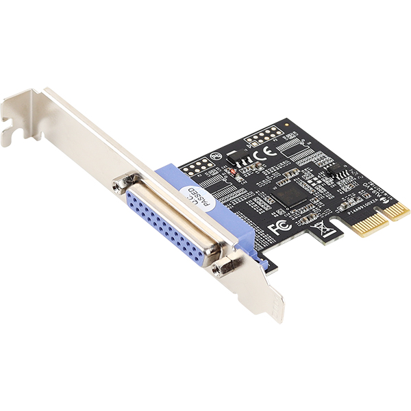 NETmate I-570 1포트 PCI Express 패러럴카드(슬림PC겸용)