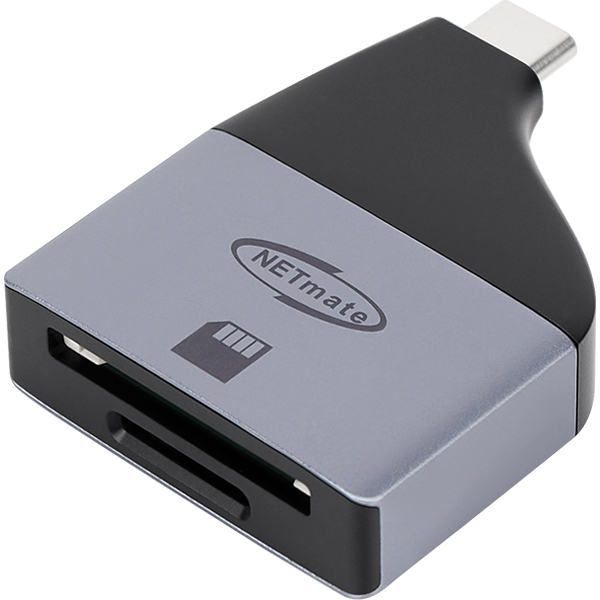 NETmate NM-UCS01 USB Type C to SD + micro SD 카드리더기