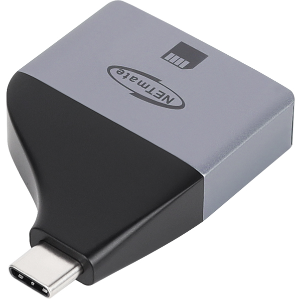 NETmate NM-UCS01 USB Type C to SD + micro SD 카드리더기