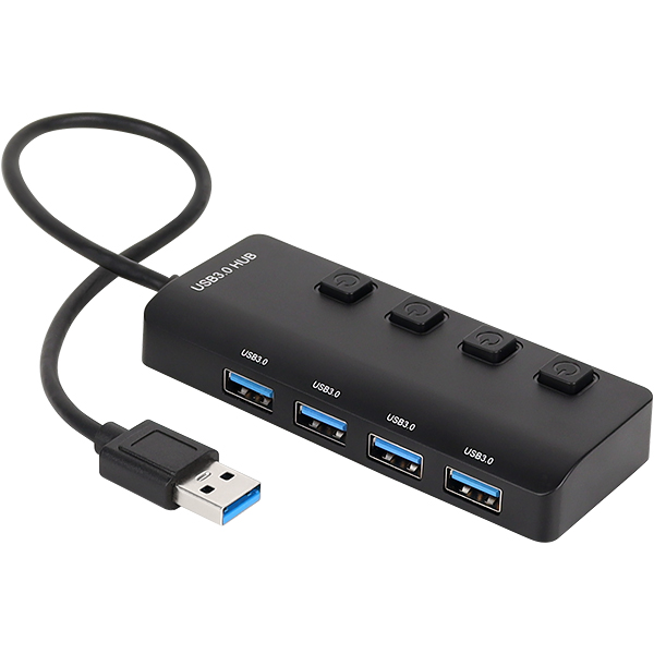NETmate NM-UBA302 USB3.0 4포트 허브(무전원)