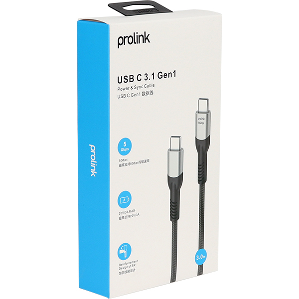 PROLINK PF480A-0300 USB3.1 Gen1 CM-CM 케이블 3m