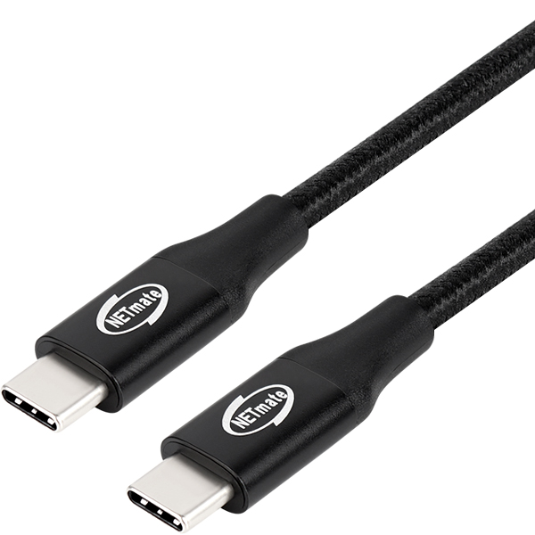NETmate NM-UNC201B USB2.0 CM-CM 케이블 1m (블랙)