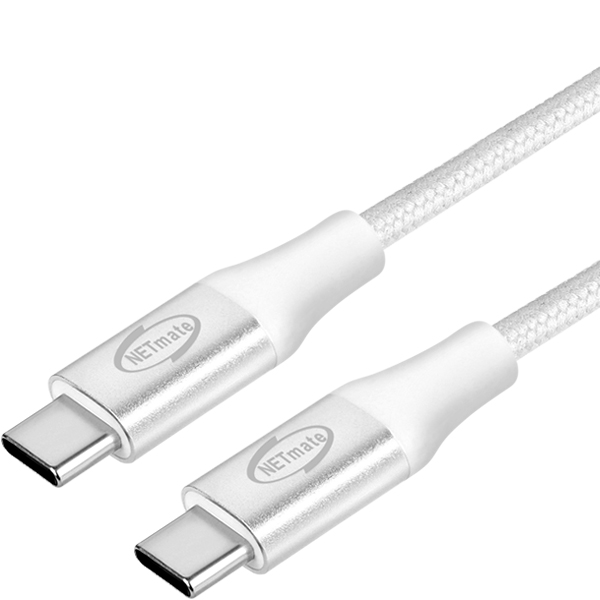 NETmate NM-UNC202W USB2.0 CM-CM 케이블 2m (화이트)