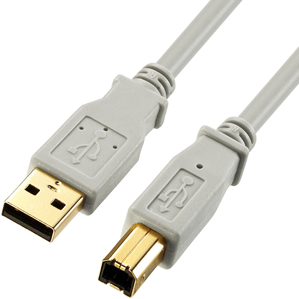 SANWA KU20-1HK2 USB2.0 AM-BM 케이블 1m (USB-IF 인증)