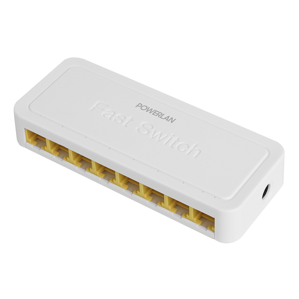 파워랜 8PORT 10/100 스위칭 허브 PL-SH008