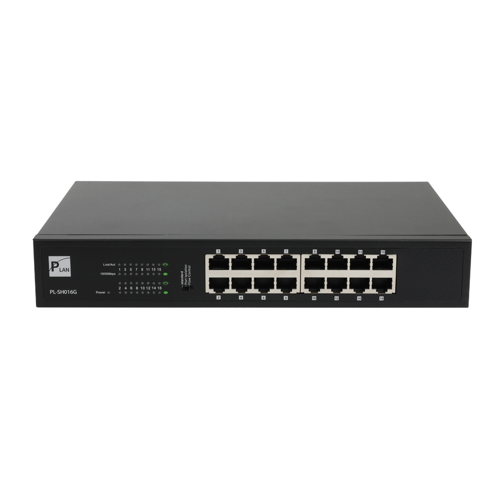 파워랜 16PORT GIGA 스위칭 허브 PL-SH016G