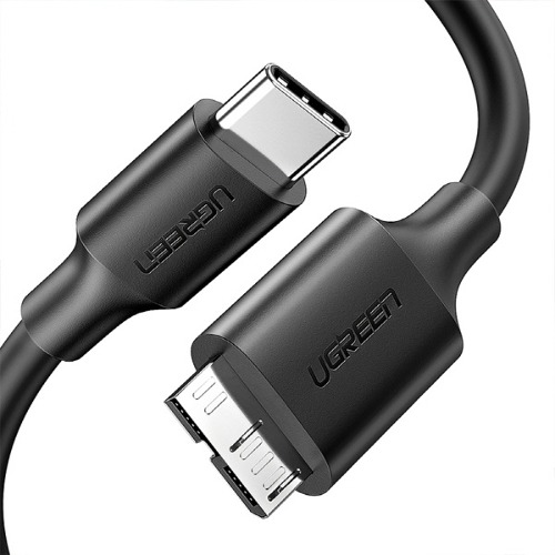유그린 USB 3.0 C타입 to 마이크로B 외장하드 케이블 1m U-20103