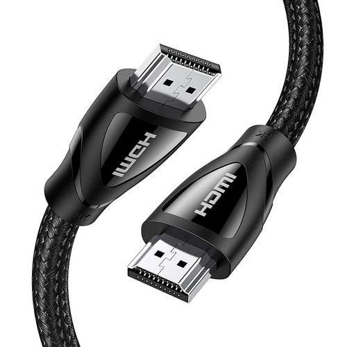 유그린 8K HDMI 2.1 블랙메쉬 케이블 5M U-80405