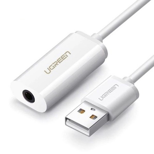 유그린 USB 2.0 to 4극 3.5mm 스테레오 오디오 컨버터 U-30712