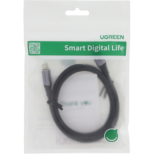 유그린 USB 3.1 Gen2 C to C 케이블 PD 100W 4K 1m U-80150