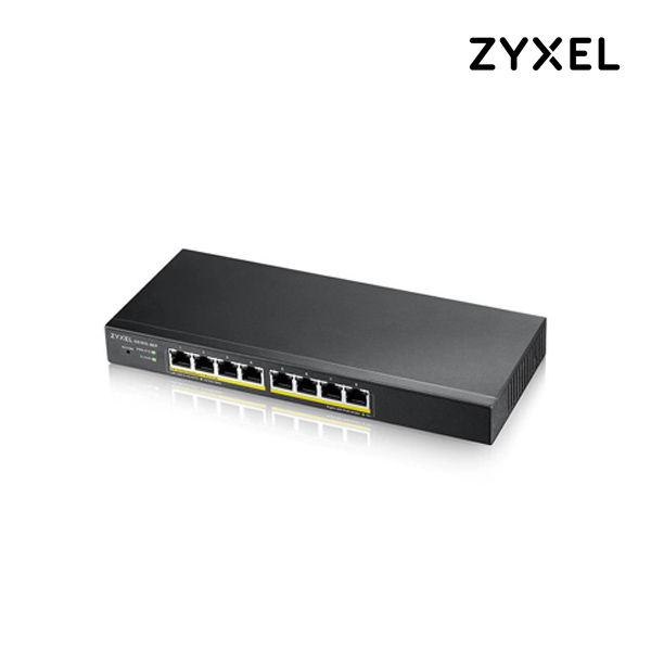 자이젤 GS1915-8EP 8포트 기가비트 PoE 스마트 스위칭허브(GS1900-8HP)
