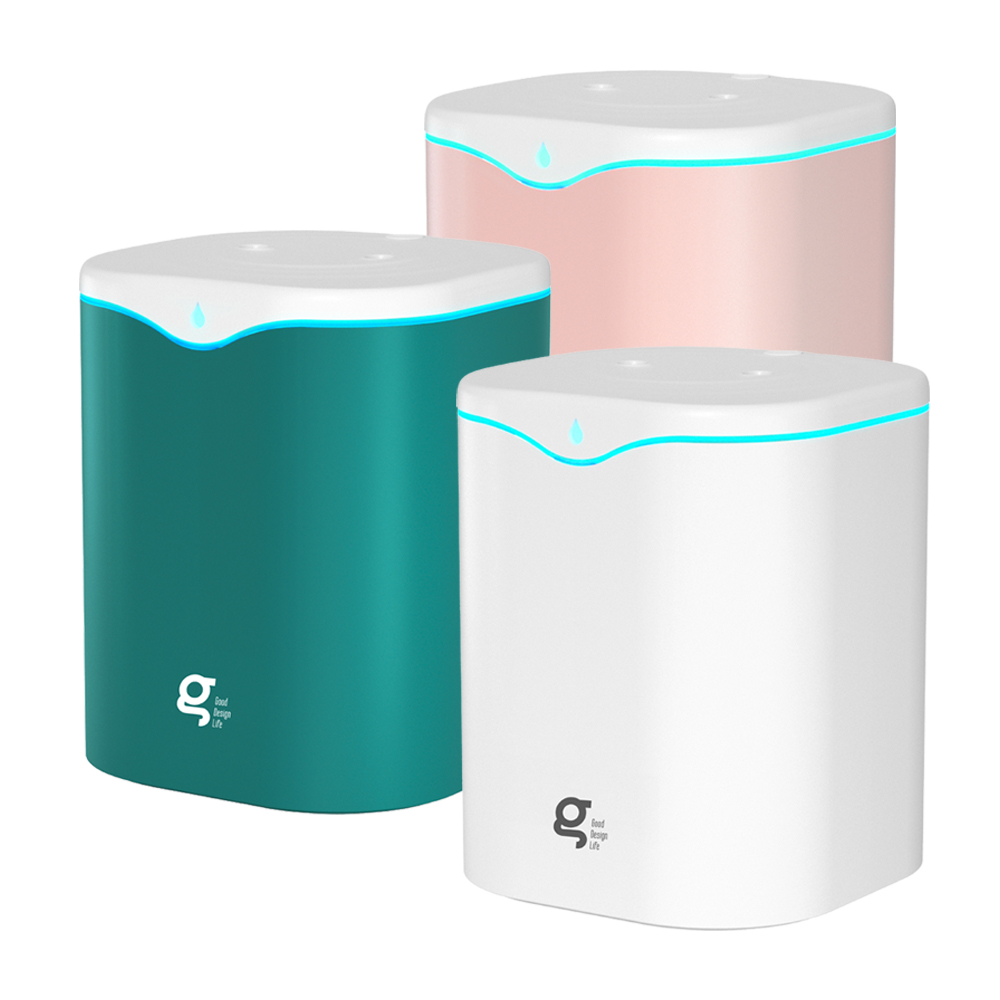 GDL 무드등 듀얼 가습기 2200ml 그린 USB전원