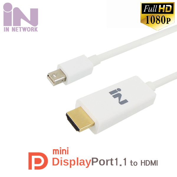 D_IN-미니디스플레이포트1.1a TO HDMI케이블 3M