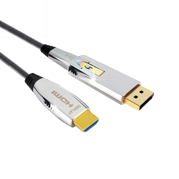 배관용 매쉬 DP TO HDMI 2.0V 광 50M