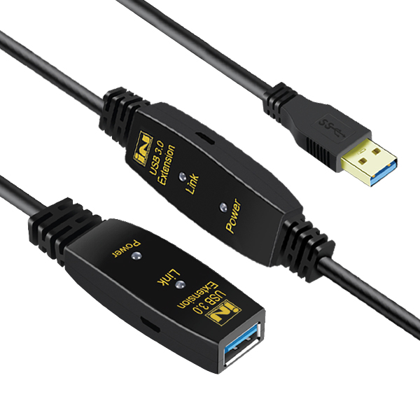 USB 3.0 연장 리피터 10M 무전원(아답터별매)