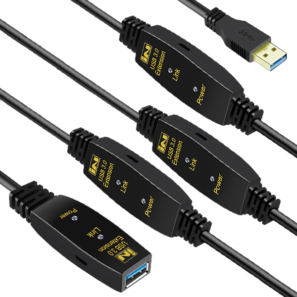 USB 3.0 연장 리피터 30M 무전원(아답터별매)