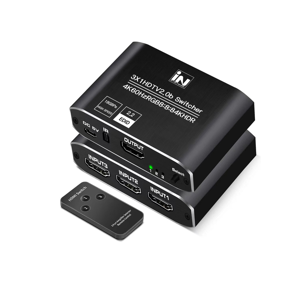 HDMI 2.0V 3:1 선택기 / 5V1A