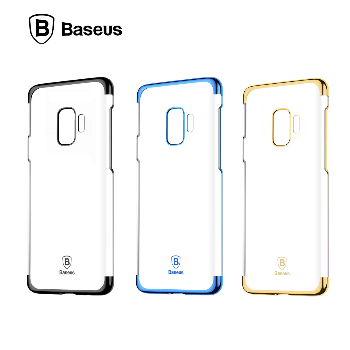 베이스어스 글리터 케이스 갤럭시S9+ 블랙