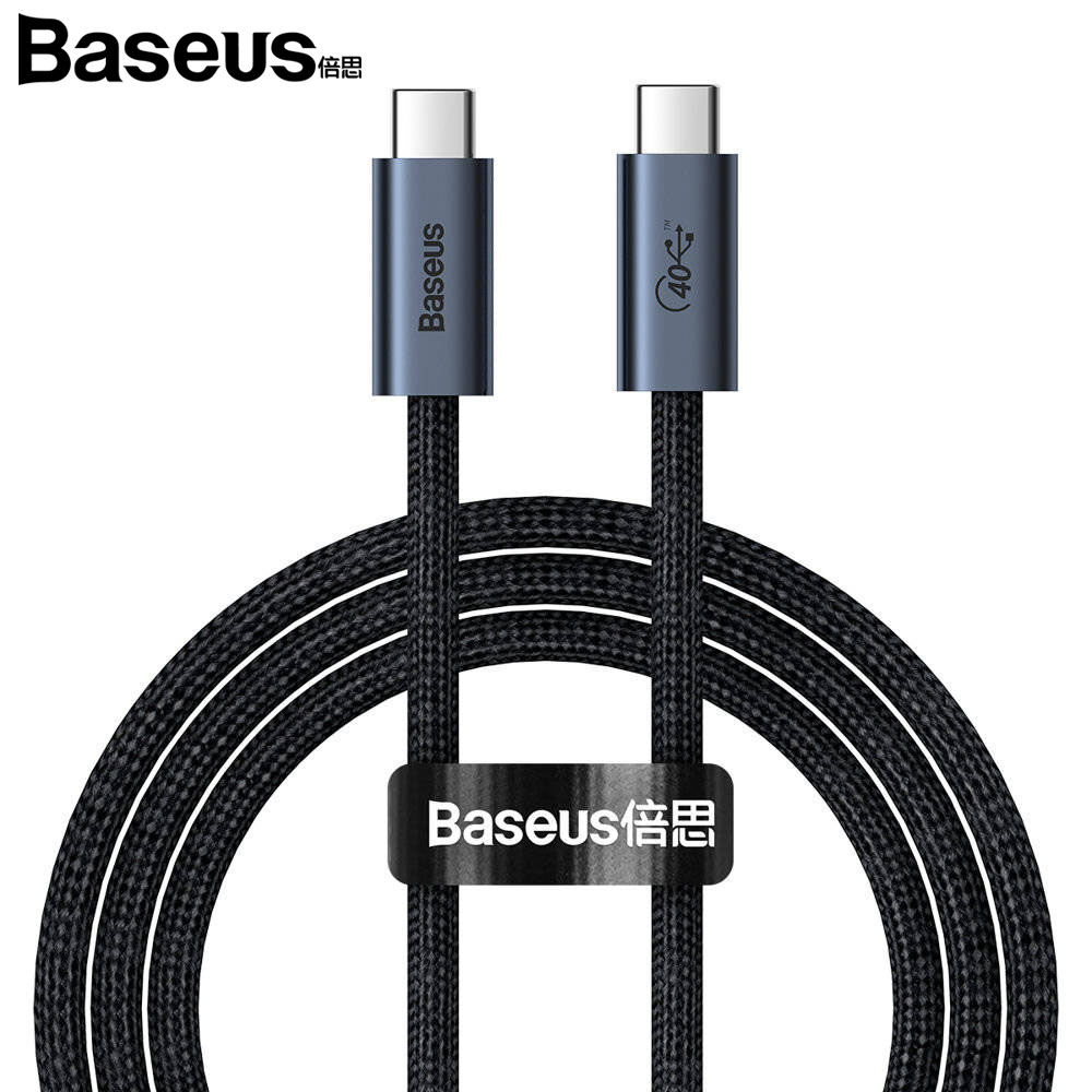 베이스어스 플래쉬 USB4 40G 8K 60Hz C TO C 100W 1M