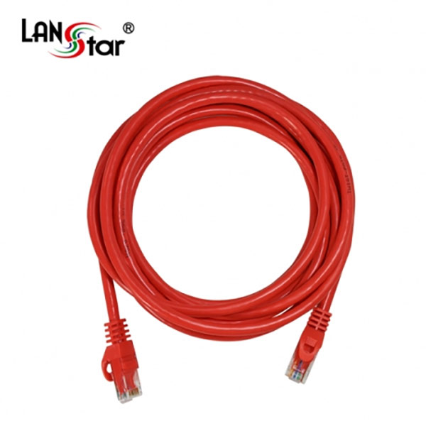 H-CAT.6 랜케이블 , UTP DIRECT, RED, 5M