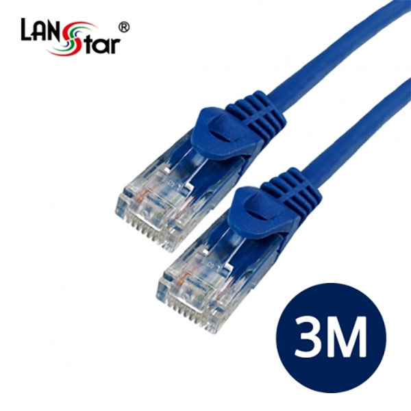H-CAT.6 랜케이블 , UTP DIRECT, BLUE, 3M