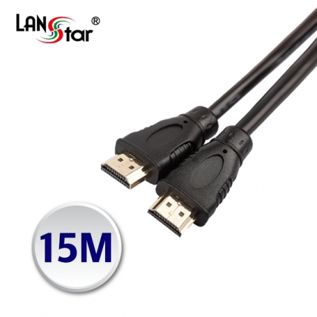 HDMI 1.4케이블 ,19P M／M, Black, 15M