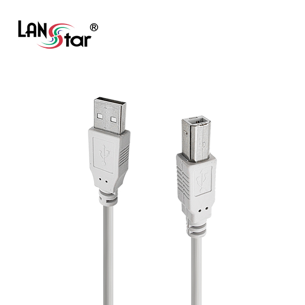 USB2.0케이블 , A／M-B／M, 5M