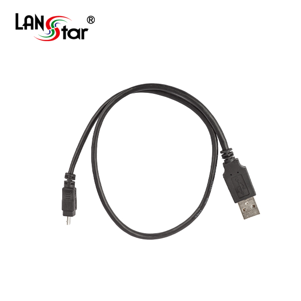 USB2.0 MICRO케이블, A／M-MICRO B／M, 0.5M