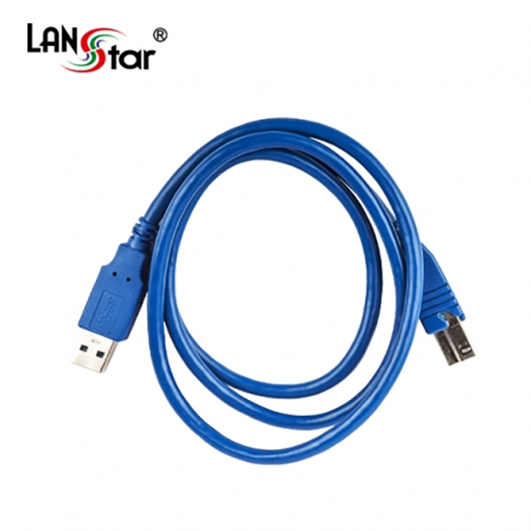 [[USB 3.0]] 케이블 , A／M-B／M, 1M