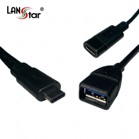 USB 3.1 C-Type OTG 케이블, with power