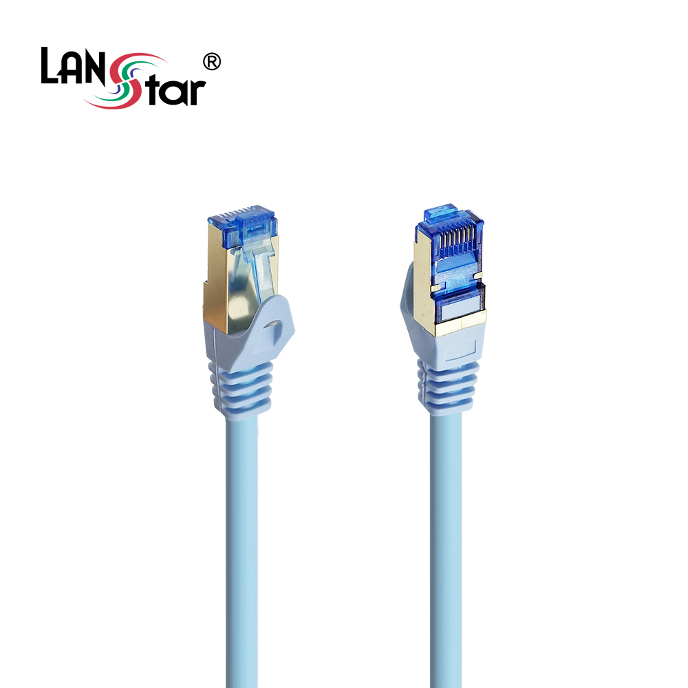 CAT.7 랜케이블, SSTP, 50u Gold, 7M, Blue