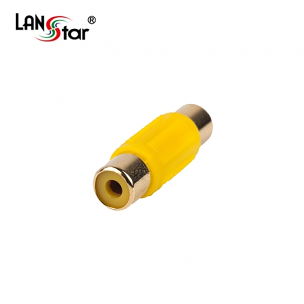AV젠더Changer , 1RCA F／F, Yellow