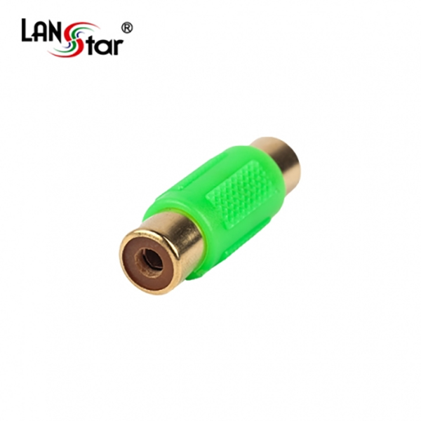 AV젠더Changer , 1RCA F／F, Green