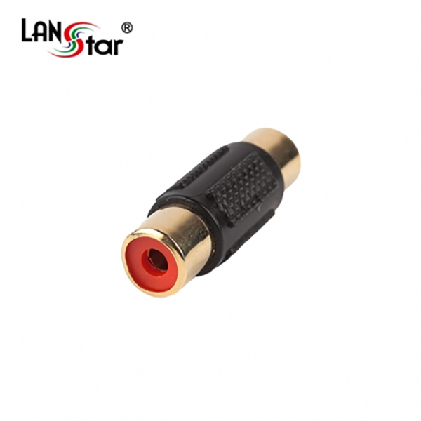 AV젠더Changer , 1RCA F／F, Black