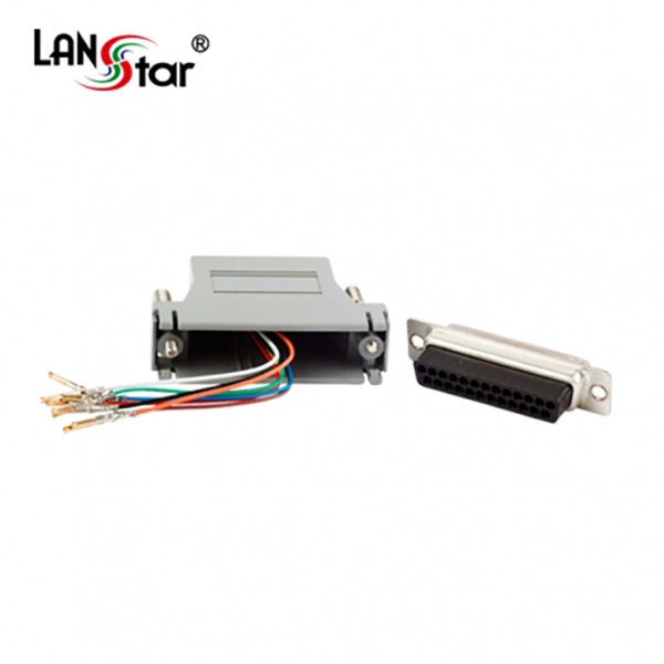 패시브 , RJ-45, 8P8C／F - DB25／F