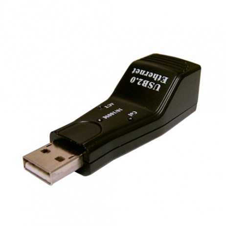 [단종] 휴대용 USB 2.0 랜카드 10/100M  (LANstar)