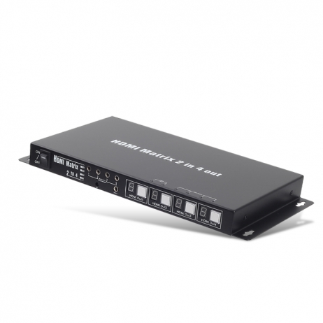 HDMI 1.4V 매트릭스 입력 2P 출력 4Port, 3D지원 -단종-