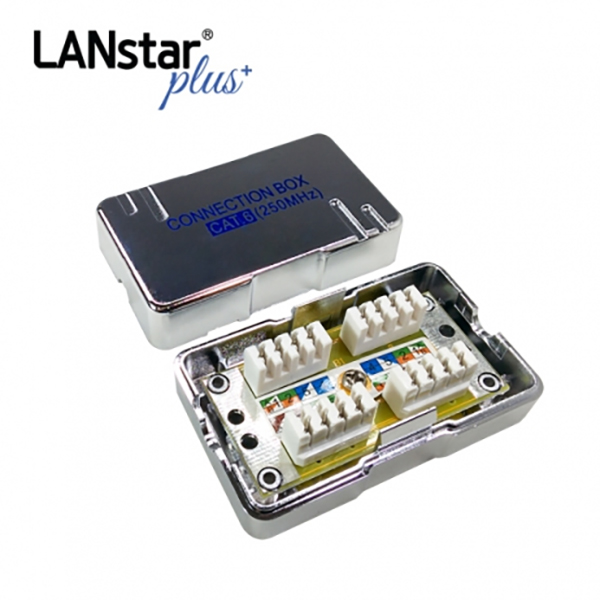 STP CAT.6 Inline커플러 Block BOX, Silver