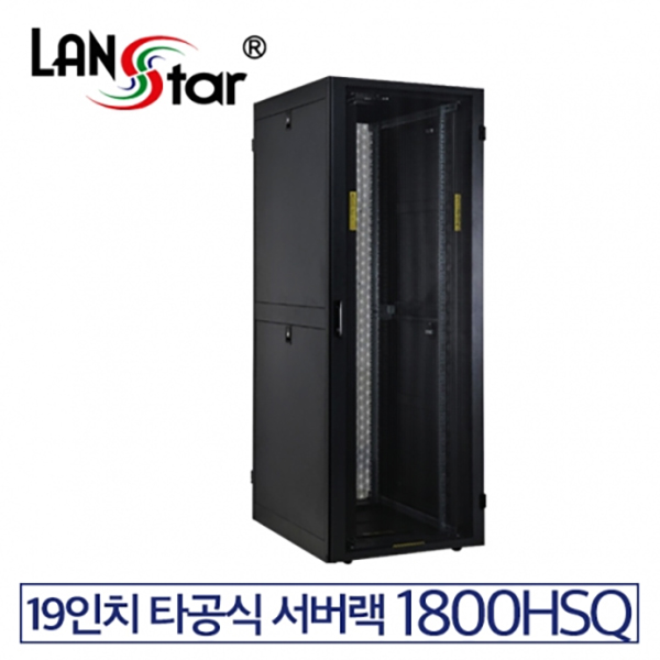 고급형 [국내조립] 서버랙 1800*1000*600mm (H*D*W) Black [38U]