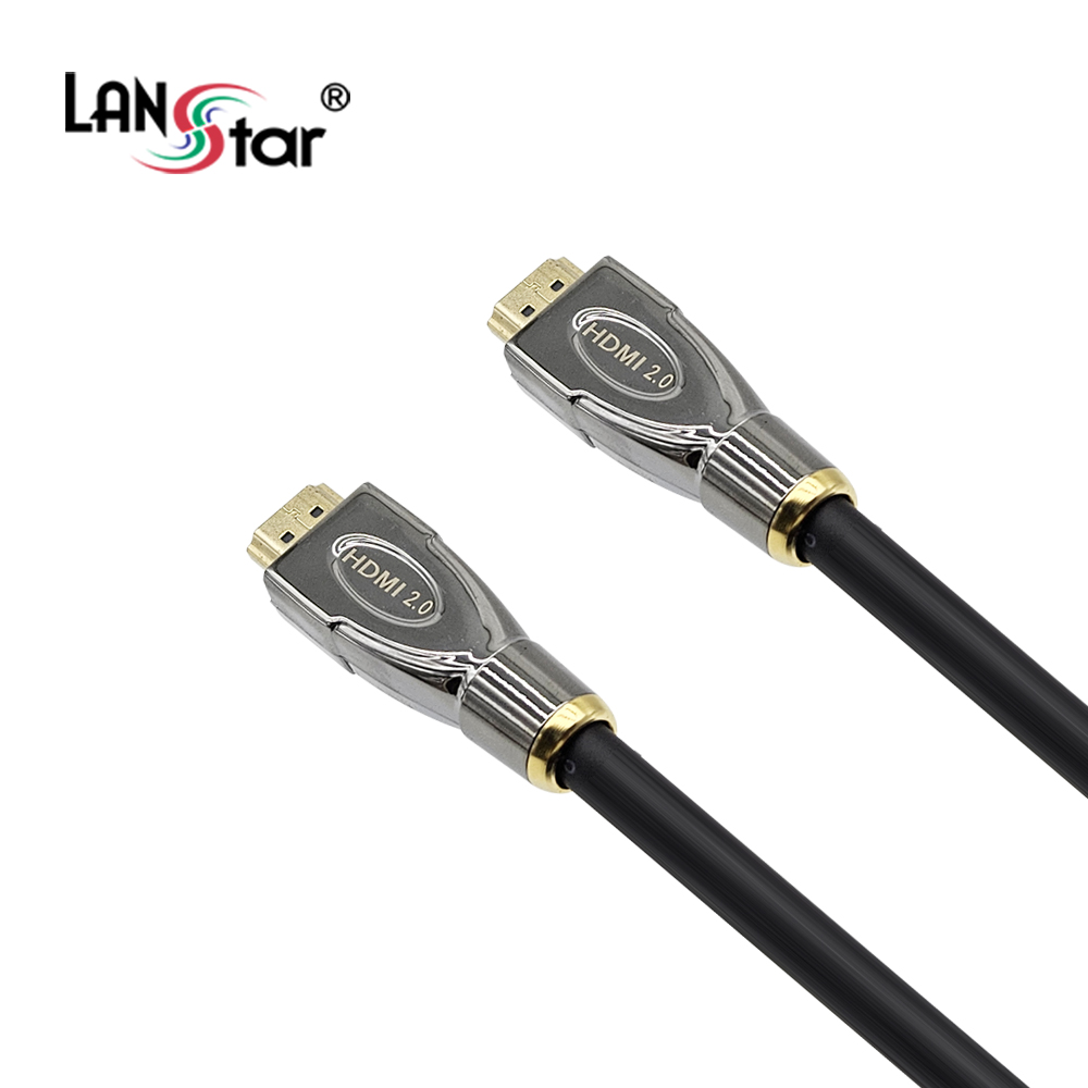 칩셋 내장(CLX1602) HDMI 2.0 리피터 케이블 4K*2K 60Hz, black, 25M