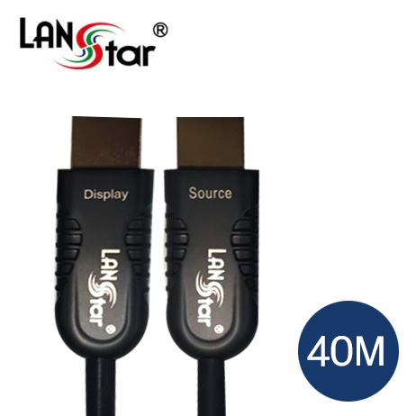 HDMI 2.0a 옵티컬 하이브리드 광케이블 , 19P M/M, Black, 4K*2K 60Hz 40M