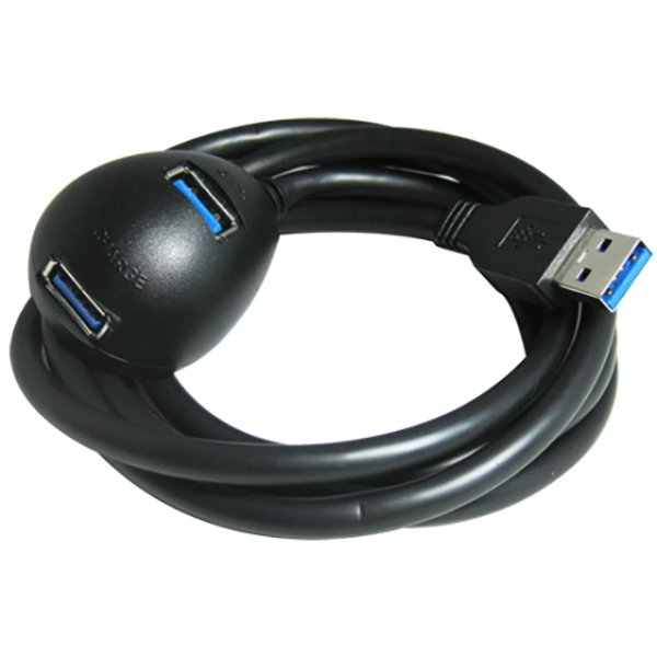 [USB3.0]리피터 도킹볼 A／M-A／F*2port 1.8M